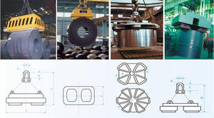 電磁石オーバーヘッドクレーン用工業用金属スクラップ処理 - Product Image 6