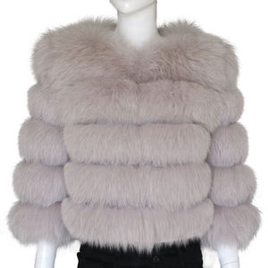 Cappotto di <span class=keywords><strong>pelliccia</strong></span> di volpe reale di alta qualità cappotto di <span class=keywords><strong>pelliccia</strong></span> di moda da donna giacche di moda in <span class=keywords><strong>pelliccia</strong></span> da donna - Product Image 1
