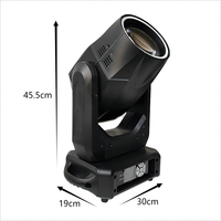 Lumière principale mobile de faisceau de 295W avec RGBW LED Ring Stage Lighting Equipment pour Party Club Bar DJ Shows et Sound Light Events