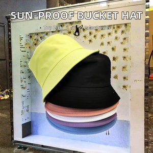 Chapeau Bob Unisexe de Haute Qualité 100% Coton pour l'Extérieur, Impression Numérique, Logo Personnalisé, Protection Solaire pour Quatre Saisons, Pêche, Usage Quotidien - Product Image 3