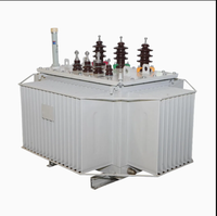 Transformateur de puissance triphasé immergé dans l'huile XUSHENG, entrée 10 kV, sortie 400 V 50/60 Hz, modèle à bobines superposées S13-630 pour l'alimentation électrique