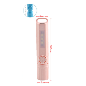 Có thể sạc lại Mini Lithium pin zoom LED Torch xách tay mini đèn pin USB sạc nhỏ Torch ánh sáng cho trẻ em - Product Image 5