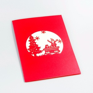 Tarjetas <span class=keywords><strong>de</strong></span> Felicitación Navideñas <span class=keywords><strong>de</strong></span> Lujo con Diseño Floral, Impresas a Medida por Star Packaging, con Sobres, Papel <span class=keywords><strong>de</strong></span> Colores <span class=keywords><strong>de</strong></span> 15x20cm y Papel <span class=keywords><strong>de</strong></span> Arte - Product Image 3