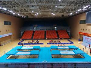 <span class=keywords><strong>Trampoline</strong></span> de <span class=keywords><strong>gymnastique</strong></span> compétitive Yujishan Ultimate Competition Exercice professionnel - Product Image 4