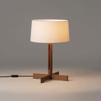 Style nordique salon canapé noyer plancher en bois bureau LED lampe de Table chambre lampe de Table de chevet