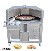 Automatique tandoori libanais chapati naan tortilla arabe roti pita plat pain four commercial électrique gaz maker faisant des machines