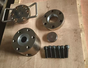 Tùy chỉnh 110-155mm Ba kênh TEE Doanh cho bộ phim thổi các bộ phận máy ca sĩ lớp HDPE 3 tee phù hợp bộ lọc máy đùn phim - Product Image 6