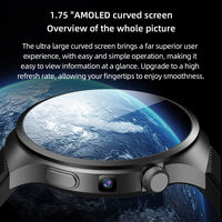 Montre connectée de luxe 2025 Amoled VP30 avec prise en charge de la carte SIM 4G, montre de santé pour hommes, paiement NFC, caméra, Reloj Smart