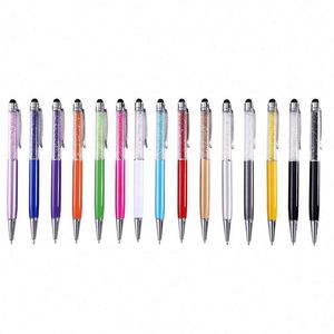 Multifunction 2 in 1 Touch Screen Ballpoint Custom Logo <b>Color</b> Metal for <b>Pen</b> With Clip Black/Blue Ink 0.7/1.0Mm - Product Image 1