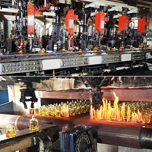 Chai xịt nước hoa thủy tinh hình vuông có thể nạp lại, bình xịt áp suất với nắp đá tròn, máy phun xịt ép nhiệt - Product Image 6