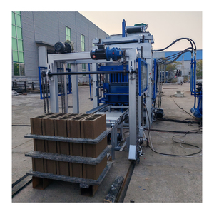Máquina Automática para Fabricar Bloques QT4-15, <span class=keywords><strong>Precio</strong></span> de Venta de Ladrillos Entrabados en Ghana - Product Image 4