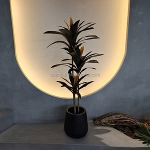 Venta de fábrica, gran oferta de alta calidad, árbol de <span class=keywords><strong>agave</strong></span> Artificial para el hogar, oficina, decoración moderna <span class=keywords><strong>interior</strong></span> - Product Image 4