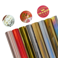 Film de plastification transparent holographique arc-en-ciel brillant de qualité supérieure, film de transfert thermique UV DTF en rouleau