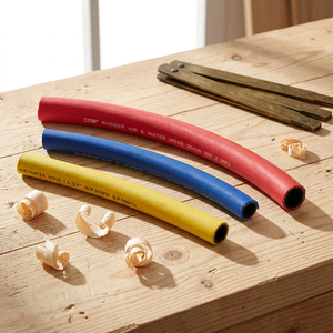 Tubo per Martello Pneumatico HYROTEFLEX in <span class=keywords><strong>Gomma</strong></span> Sintetica Rosso Corallo <span class=keywords><strong>3</strong></span>/<span class=keywords><strong>4</strong></span>" da -40°C a +100°C - Product Image 1