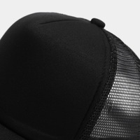 Gorra de Camionero de 5 Paneles con Logotipo Personalizado, 2 Tonos, Ajustable, Deportiva, de Béisbol, con Espuma de Poliéster en la Parte Delantera y Malla en la Parte Trasera, Gorra Deportiva Lisa