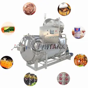 Industrial small can mushroom autoclave sterilizer with high quality