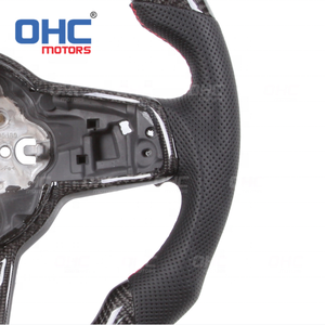 Volant en fibre de carbone pour volkswagen VW <span class=keywords><strong>Golf</strong></span> 7 golf7 mk7 <span class=keywords><strong>gti</strong></span> <span class=keywords><strong>7r</strong></span> Volants OHC MOTOR - Product Image 2