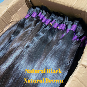 越南原发束天然未加工角质层整齐批发接发直发供应商处女发编织顶级 - Product Image 4