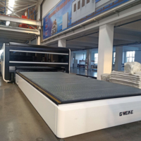 Macchina da Taglio Laser a Fibra CNC di Grandi Dimensioni 1-8kW per Lamiera 2000x4000mm Cypcut AI Yaskawa Hiwin BMP PLT