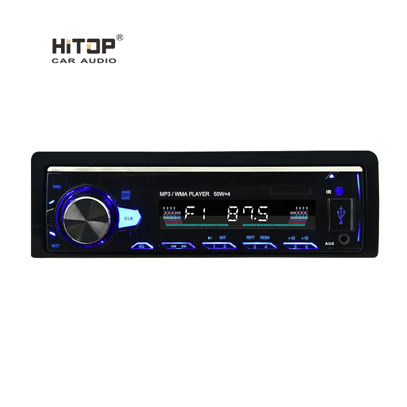 HT-5261 1DIN uzaktan kumanda FM Stereo USB SD dijital bluetooth ses müzik araba radyo Mp3 oyuncu