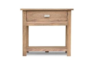 Mesa de Noche Extensible de Madera Maciza Hecha a Mano con un Cajón de Almacenamiento, Diseño Moderno y Elegante 2026 - Product Image 2