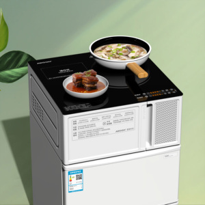 Four à micro-ondes multifonctionnel 3-en-1 avec logo personnalisé OEM, commande tactile et système de repas chauds intégré - Product Image 1