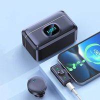 Microphone cravate numérique sans fil Q8 pour diffusion en direct, intérieur/extérieur, avec étui de charge Type-C, suppression du bruit, portée 20m