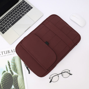 Sac fourre-tout pour ordinateur portable en tissu Oxford imperméable, sac à bandoulière minimaliste, grande capacité, portable, protecteur, souple, moderne, luxe, mallette pour hommes - Product Image 5