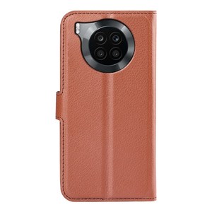 Funda protectora de cuero con textura de lichi para teléfono móvil, carcasa con tapa tipo billetera para Huawei <span class=keywords><strong>Honor</strong></span> <span class=keywords><strong>50</strong></span> Lite, nova 8i - Product Image 4