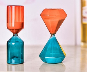 Vidrio colorido nórdico para el hogar 5 minutos 15 minutos 45 minutos reloj <span class=keywords><strong>de</strong></span> <span class=keywords><strong>arena</strong></span> temporizador Artículos <span class=keywords><strong>de</strong></span> regalo creativos Regalo <span class=keywords><strong>de</strong></span> Graduación - Product Image 3