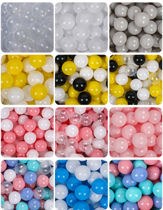 Jouet Sensoriel d'Intérieur en Éponge Ronde pour Enfants et Bébés, Ensemble de Jeu Doux Personnalisé pour Tout-Petits, <span class=keywords><strong>Piscine</strong></span> à Balles Rose - Product Image 6