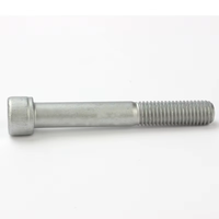 Vis à tête cylindrique à six pans creux moletée en acier allié DIN 912 Grade 10.9 avec revêtement Dacromet