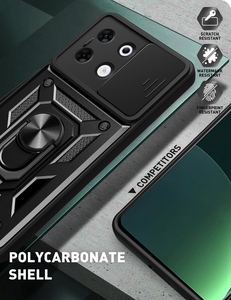 Étui de téléphone porte-anneau en métal de béquille de protection d'objectif de caméra antichoc pour Infinix Zero 30 5G Spark <span class=keywords><strong>20</strong></span> <span class=keywords><strong>Pro</strong></span> Plus - Product Image 4