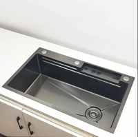 2025 OEM moderne multifonctionnel Lavaplato Evier lave-vaisselle éviers robinet intelligent bassin lave-vaisselle en acier inoxydable évier de cuisine
