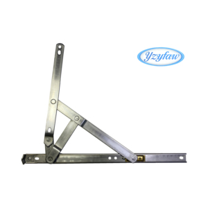 Fermo a Frizione in Acciaio Inox 304 per Finestre in Alluminio, 12 Pollici, Spessore 2mm, Scanalatura Rotonda a 4 Barre - Product Image 1