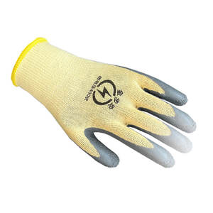 Gants isolants d'électricien Gants d'isolation basse tension 400V Gants de protection en <span class=keywords><strong>caoutchouc</strong></span> antidérapants Gants de sécurité - Product Image 3