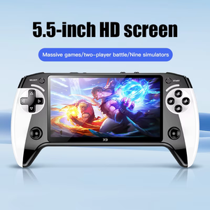 X9 <span class=keywords><strong>Classic</strong></span> 5,5 pulgadas HD pantalla portátil consola de juegos portátil 1500mAh <span class=keywords><strong>Retro</strong></span> <span class=keywords><strong>Video</strong></span> Gaming con comunicación Wi-Fi multifuncional - Product Image 2