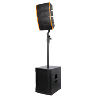 Sistema de Sonido PA Portátil Compacto de 720W con Altavoz Profesional y Bluetooth para Eventos