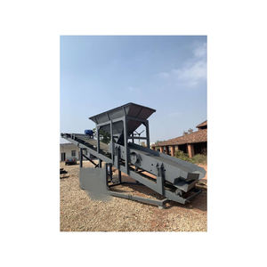 Petite machine rotative de criblage de rouleau de tamisage de sable de silice Mini machine de criblage de sable - Product Image 1