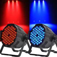 Redsun 54 LED PAR Light RGB Color Control by DMX pour les événements sur scène et les effets de lumière Can