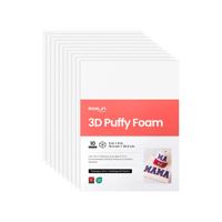 Feuilles de mousse pour broderie 3D PooLin (10 pièces) 6x8 pouces et 12x16 pouces pour la broderie quotidienne