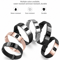 Bracelet intelligent ultra-fin avec écran, moniteur d'activité physique, moniteur de sommeil, étanche, bracelet de santé sportif pour hommes et femmes