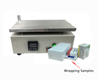 Machine d'emballage manuelle en cellophane pour boîtes de parfum/cosmétiques/poker/chicha/thé, petite machine d'emballage avec plaque de thermoscellage