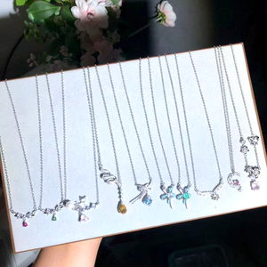 Plata italiana 925 original Bijoux Bisuteria 925 SterlingGold Plated Jewelry Collar collares estética joyeria en plata 925 - Product Image 1