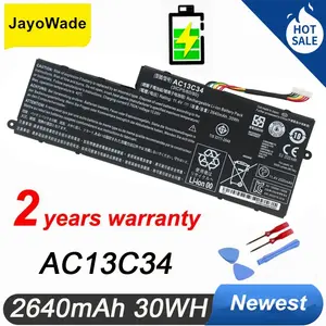 Acer Aspire V5-122P için yeni AC13C34 Laptop batarya V5-132 E3-111 E3-112 ES1-111M MS237 KT.00303.005 11.4V 2640mAh 30WH AC13C34 - Product Image 2
