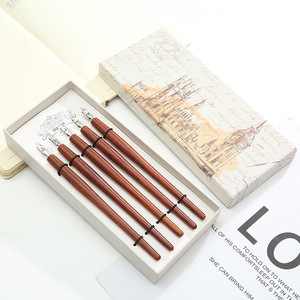 Nuovo indiano italia 5 pz porta pennino in legno fumetto Pro Kit di disegno arabica calligrafia obliqua porta <span class=keywords><strong>pennini</strong></span> flessibili portapenne <span class=keywords><strong>Set</strong></span> - Product Image 3