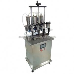 Machine de remplissage de liquides à 4 buses pour échantillons de parfum, remplisseuse de bouteilles d'huiles essentielles - Product Image 2