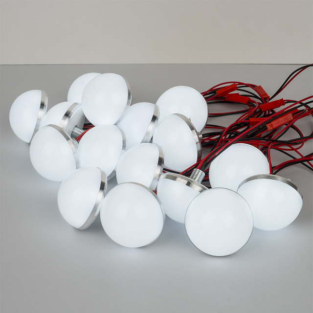 Modern Aluminum White Light 5V 12V LED Light Source Makeup Mirror Lamp Bathroom Dressing Room Decorative Light Bulb