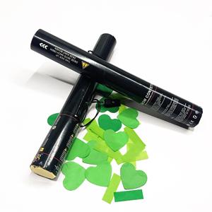 Di alta qualità elettrico cannone tubo tiratore con forma di <span class=keywords><strong>cuore</strong></span> coriandoli di carta a prova di fiamma cannone biodegradabile - Product Image 3