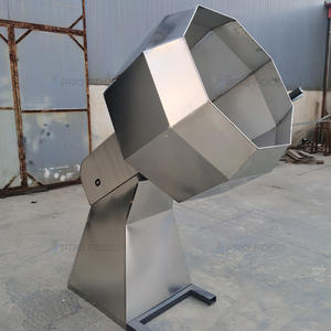 Tambor de Sazonamiento Octagonal de Acero Inoxidable, Máquina Comercial para Sazonar Aperitivos, Equipo de Recubrimiento Rápido en Tambor - Product Image 5